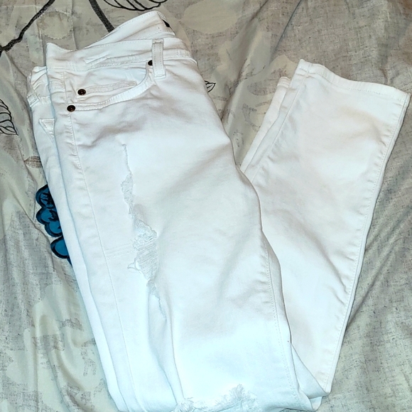 size 1 white skinny jeans - Picture 3 of 7